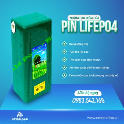 Pin EMERALD giá tốt