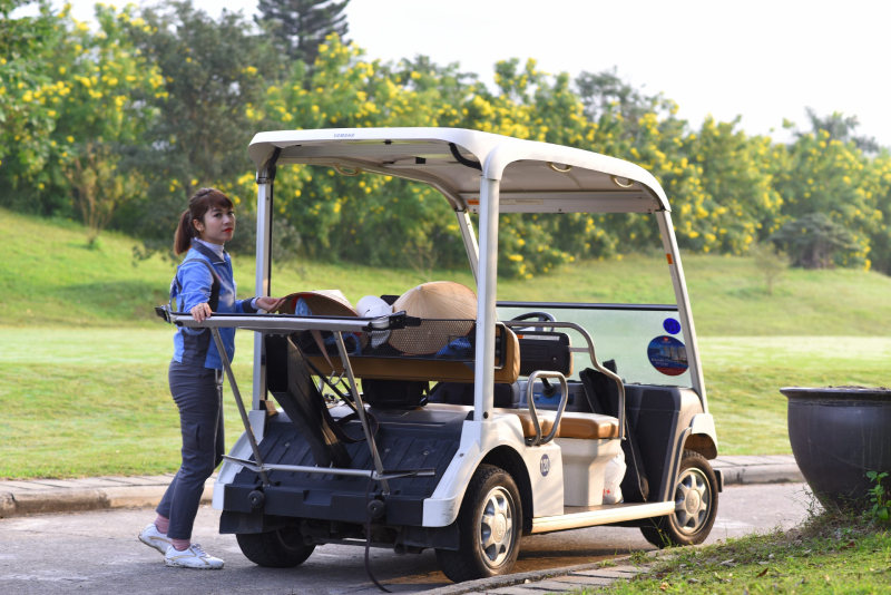 xe điện sân golf