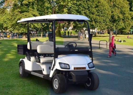 xe ô tô điện sân golf